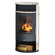 Krbová kamna ABX Island 7 Aqua s TV pískovec